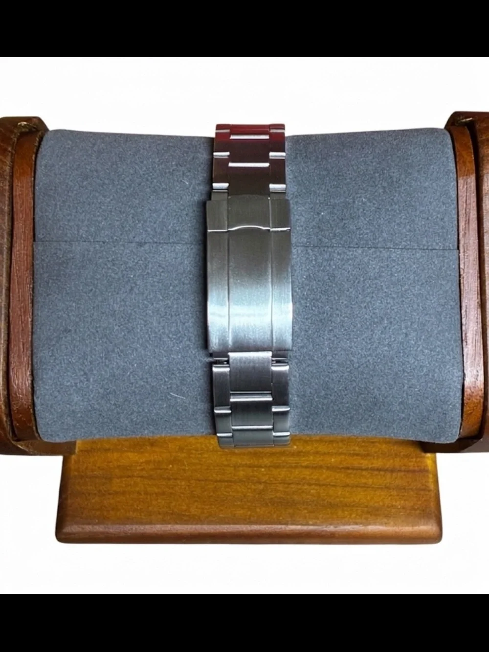 Womens Watch Silver - Tone Band with a Blue Dial